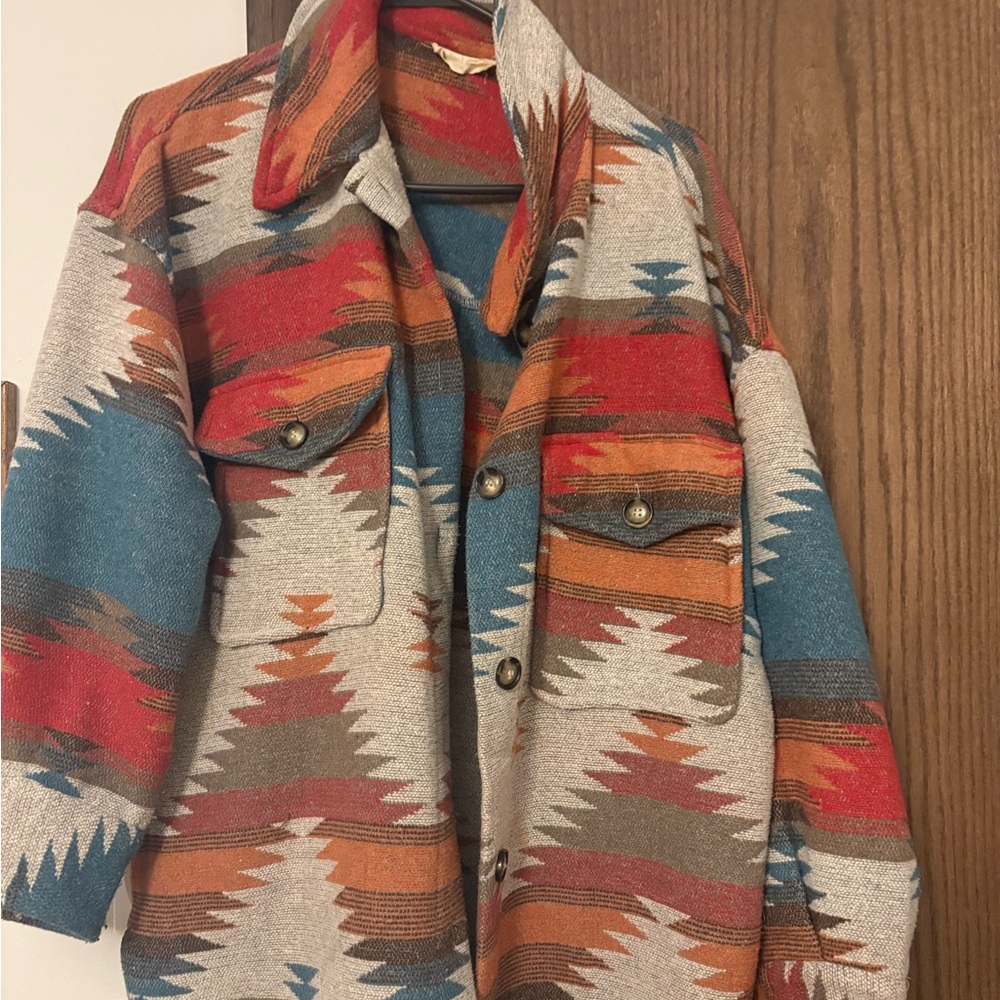 Western Patterned Jacket - image 1